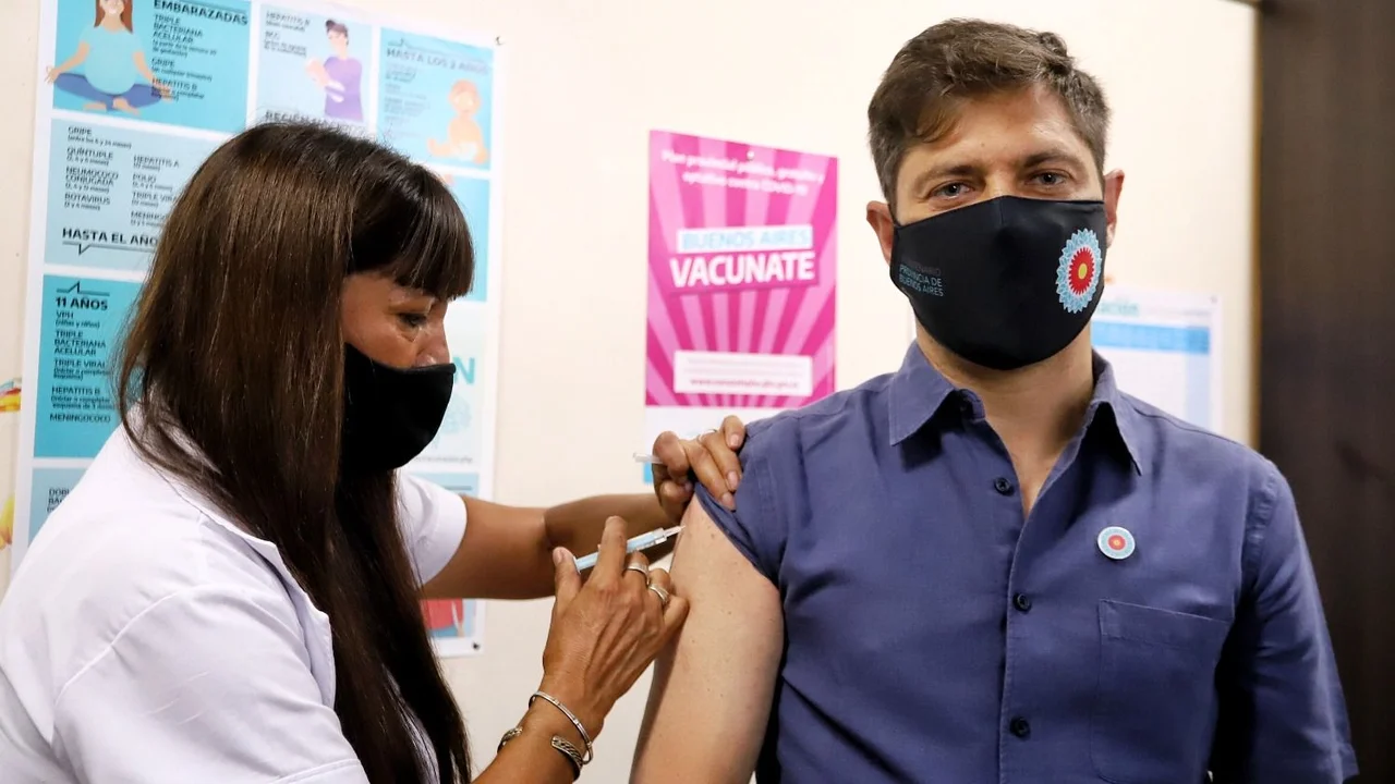 Axel Kicillof, coronavirus, Provincia de Buenos Aires, vacunas