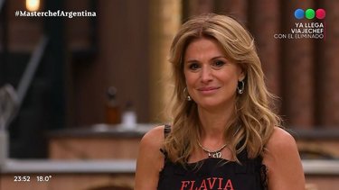 Flavia Palmiero es la cuarta eliminada de MasterChef Celebrity