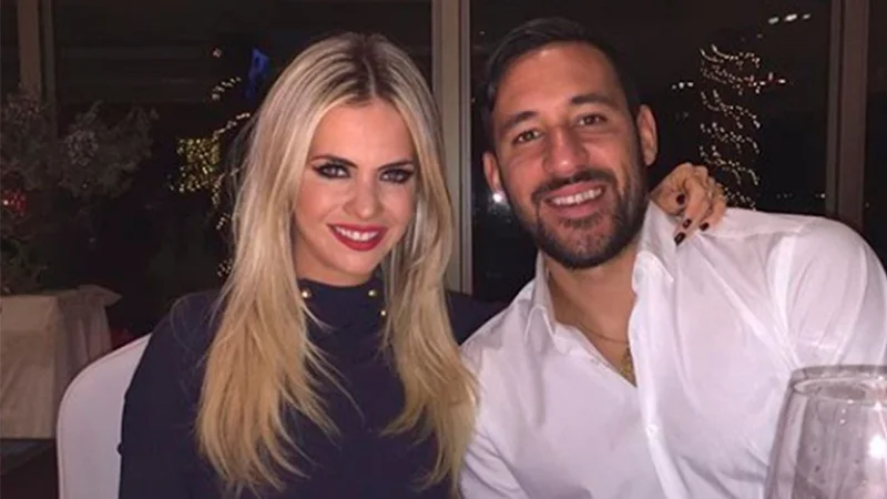 Alejandra Maglietti y Jonás Gutiérrez