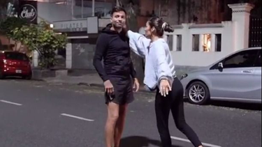 La pelea en plena calle entre Bossi y Juanita Viale: "Matate"