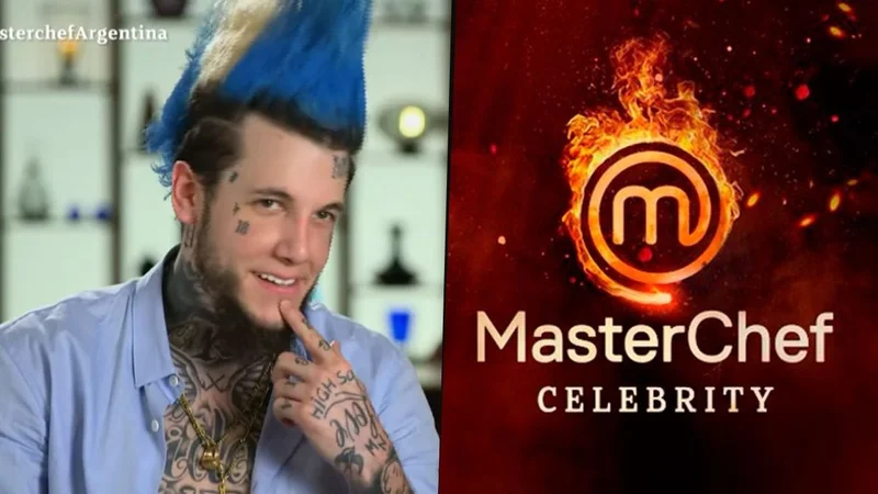 Alexander Caniggia en MasterChef Celebrity