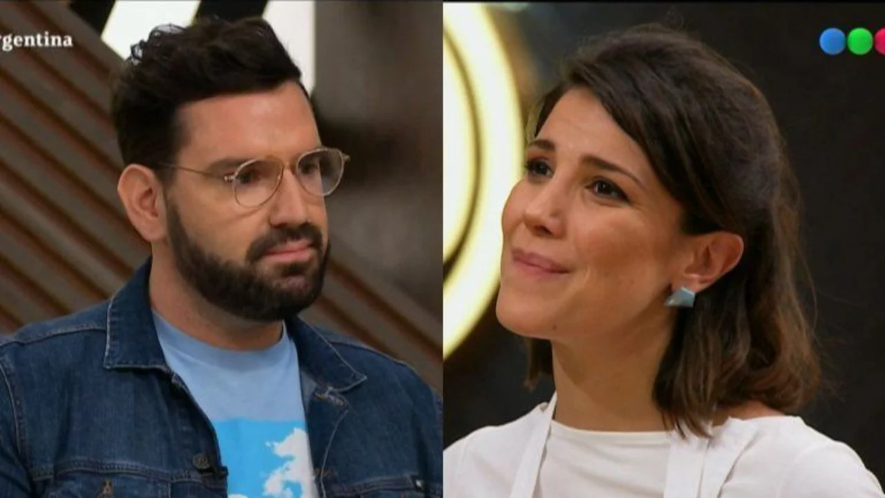 Damián Betular y Andrea Rincón