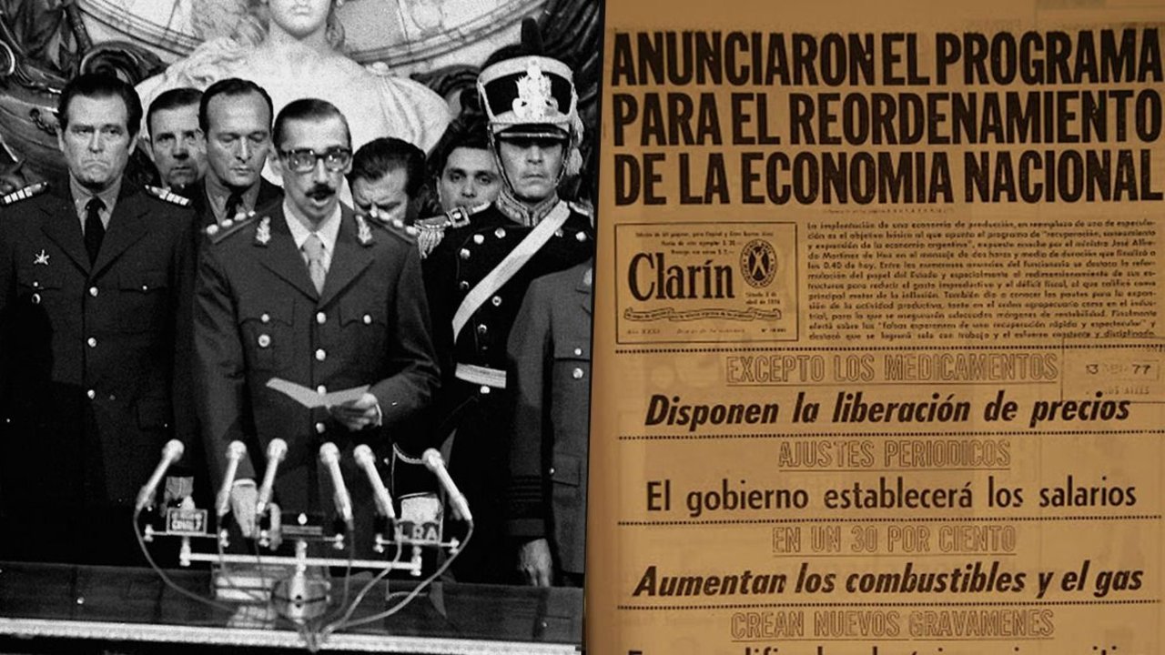 Jorge Rafael Videla, dictadura militar y las medidas económicas tomadas