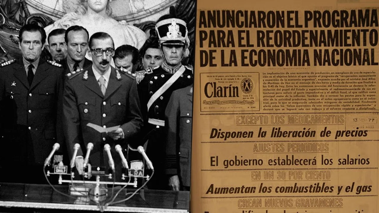 Jorge Rafael Videla, dictadura militar y las medidas económicas tomadas