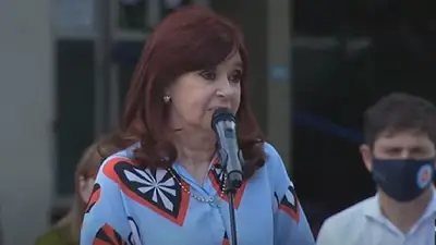 Cristina Kirchner en Las Flores Cristina Kirchner en Las Flores