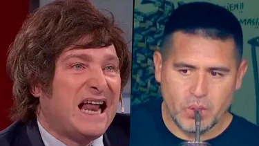 Javier Milei destrozó a Riquelme y aseguró que es "anti-Boca"