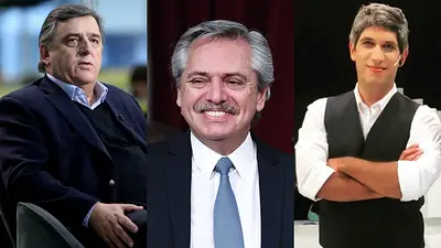 Alberto Fernández Mario Negri Pablo Caruso Alberto Fernández Mario Negri Pablo Caruso