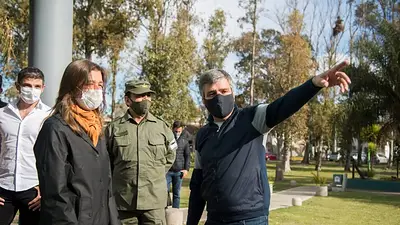 Frederic e intendentes bonaerenses buscan fortalecer la seguridad en el conurbano Frederic e intendentes bonaerenses buscan fortalecer la seguridad en el conurbano