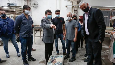 Arroyo reinauguró el Polo Productivo del Espacio Memoria donde capacitarán y trabajarán 120 personas Arroyo reinauguró el Polo Productivo del Espacio Memoria donde capacitarán y trabajarán 120 personas