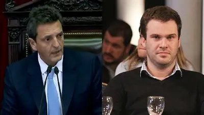 Sergio Massa y Juan Manuel López Sergio Massa y Juan Manuel López