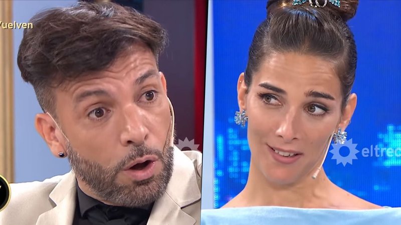 Juana Viale y Martín Bossi en La Noche de Mirtha Legrand