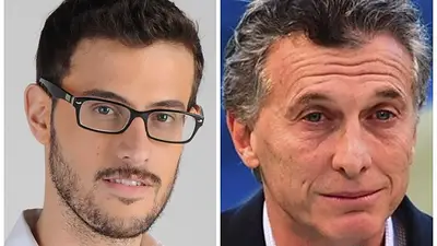 Diego Leuco Mauricio Macri Diego Leuco Mauricio Macri