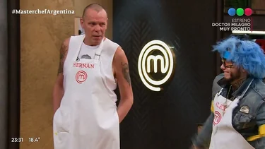 MasterChef Celebrity: El Loco Montenegro adoptó a Alex Caniggia