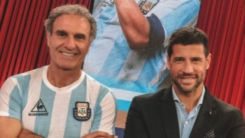 Oscar Ruggeri, Sebastián Domínguez, televisión, fútbol, ESPN