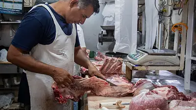 Para los carniceros, la carne está a "un precio inalcanzable para el consumidor" Para los carniceros, la carne está a "un precio inalcanzable para el consumidor"