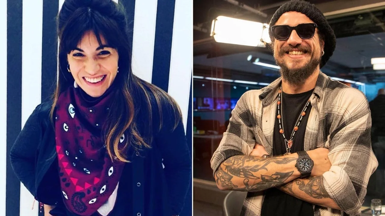 Gianinna Maradona y Daniel Osvaldo