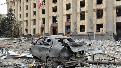 Rusia bombardeó la segunda ciudad más grande de Ucrania, Jarkov. Rusia bombardeó la segunda ciudad más grande de Ucrania, Jarkov.