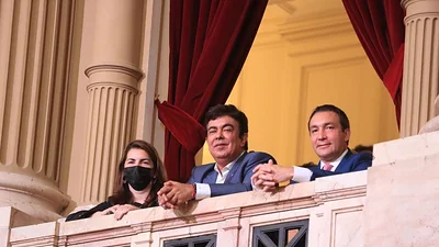 Fernando Espinoza sobre el discurso de Alberto Fernández: “Que nuestros jubilados y trabajadores se queden tranquilos, no va a haber reforma previsional ni reforma laboral” Fernando Espinoza sobre el discurso de Alberto Fernández: “Que nuestros jubilados y trabajadores se queden tranquilos, no va a haber reforma previsional ni reforma laboral”