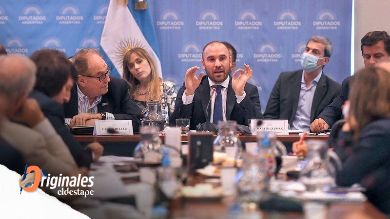 Martín Guzmán en el Congreso 