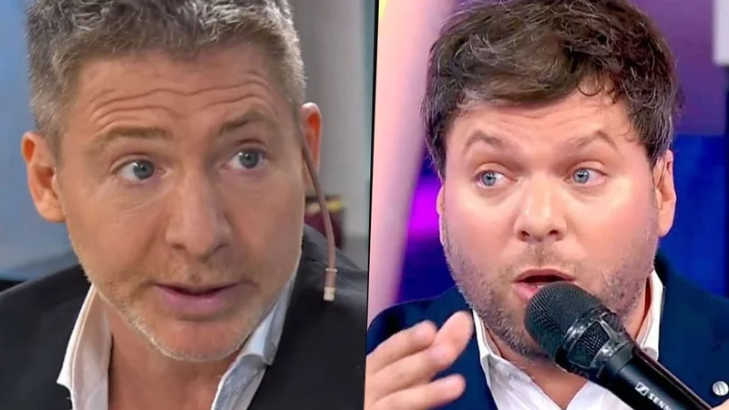 Adrián Suar y Guido Kaczka