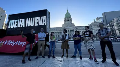 Con apoyo de todos los bloques, se volvió a presentar la nueva ley de VIH Con apoyo de todos los bloques, se volvió a presentar la nueva ley de VIH