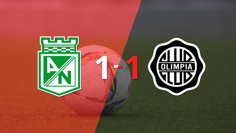 Reparto de puntos en el empate a uno entre At. Nacional y Olimpia