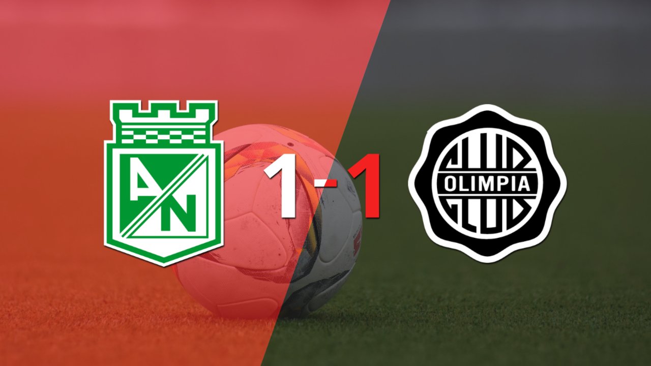 Reparto de puntos en el empate a uno entre At. Nacional y Olimpia