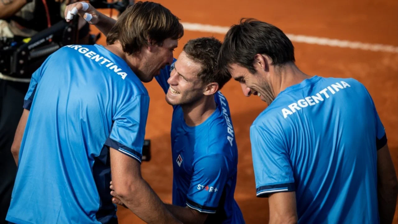 Copa Davis: Argentina cerró la serie en el dobles contra República Checa y clasificó a las finales