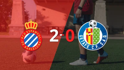 Con dos goles, Espanyol se impuso a Getafe en el estadio Estadio Olímpico Lluís Companys Con dos goles, Espanyol se impuso a Getafe en el estadio Estadio Olímpico Lluís Companys