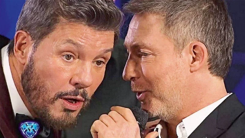 Marcelo Tinelli y Adrián Suar preocupados