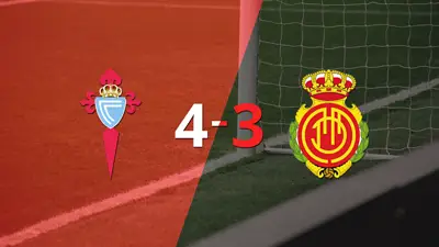 Celta gana 4-3 a Mallorca con doblete de Iago Aspas Celta gana 4-3 a Mallorca con doblete de Iago Aspas