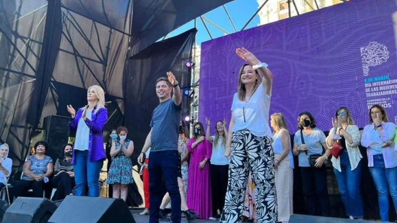 Kicillof: "No se puede realizar el derecho de las mujeres sin justicia social"
