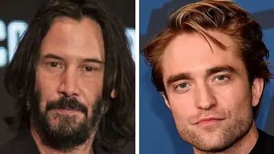 Keanu Reeves. Robert Pattinson. Batman Keanu Reeves. Robert Pattinson. Batman