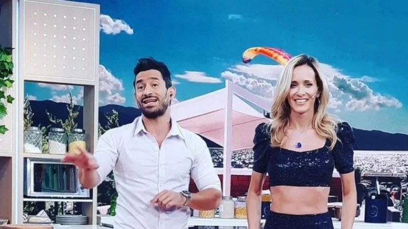Tucu López y Julieta Prandi
