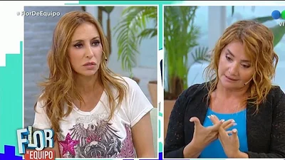 Analía Franchín y Nancy Pazos se pelean en Telefe Analía Franchín y Nancy Pazos se pelean en Telefe