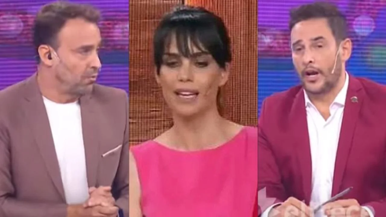 Romina Pereiro, Rodrigo Lussich y Adrián Pallares