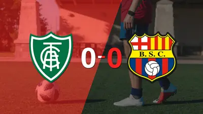 América-MG y Barcelona terminaron sin goles América-MG y Barcelona terminaron sin goles