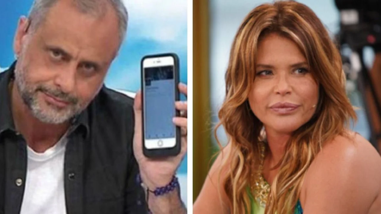 Jorge Rial. Nazarena Vélez. LAM