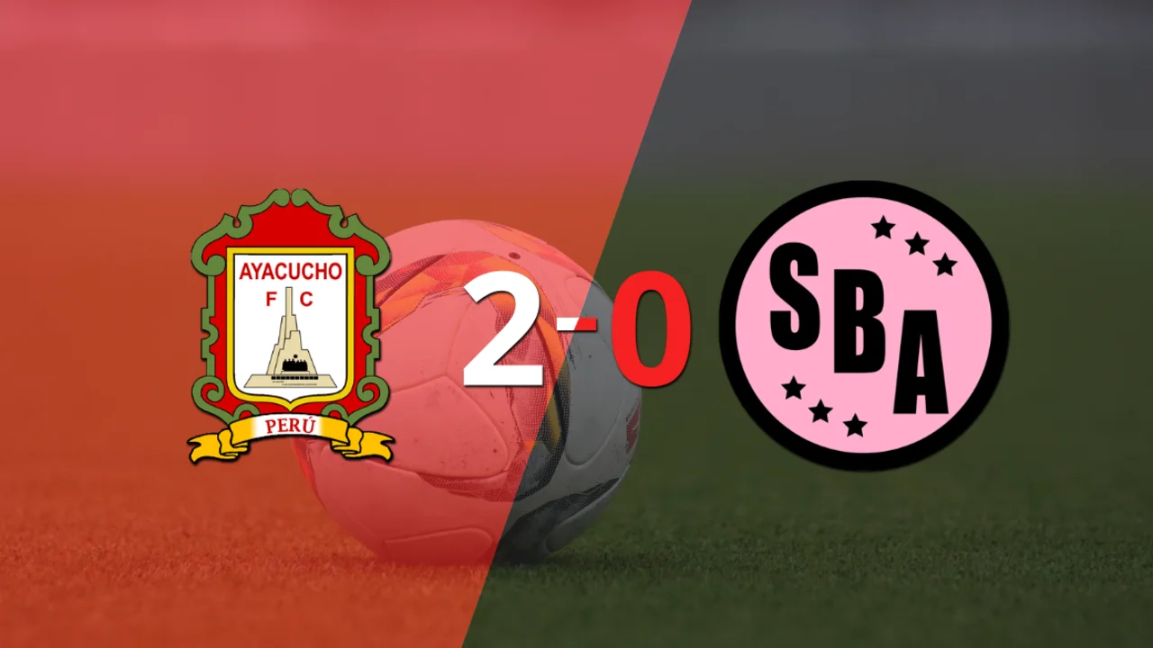 Ayacucho FC le ganó con claridad a Sport Boys por 2 a 0