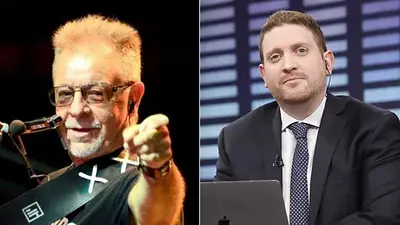 León Gieco y Jonatan Viale. León Gieco y Jonatan Viale.
