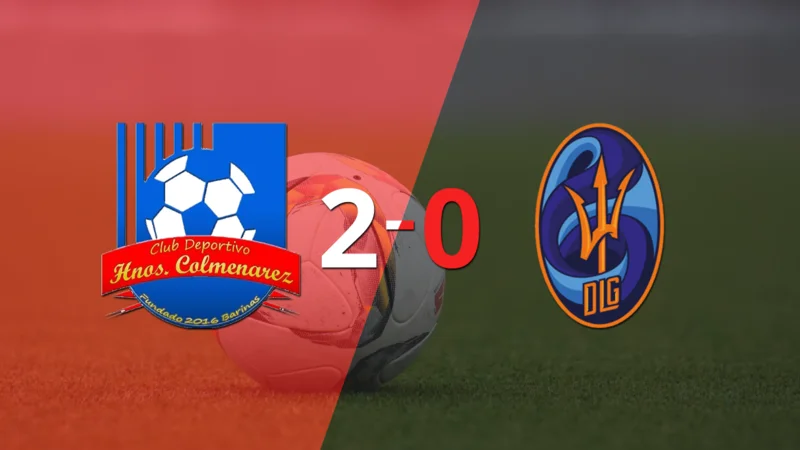 Hermanos Colmenarez le ganó con claridad a Dep. La Guaira por 2 a 0