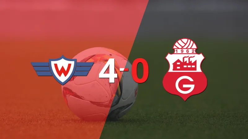 Wilstermann fue imparable y goleó 4 a 0