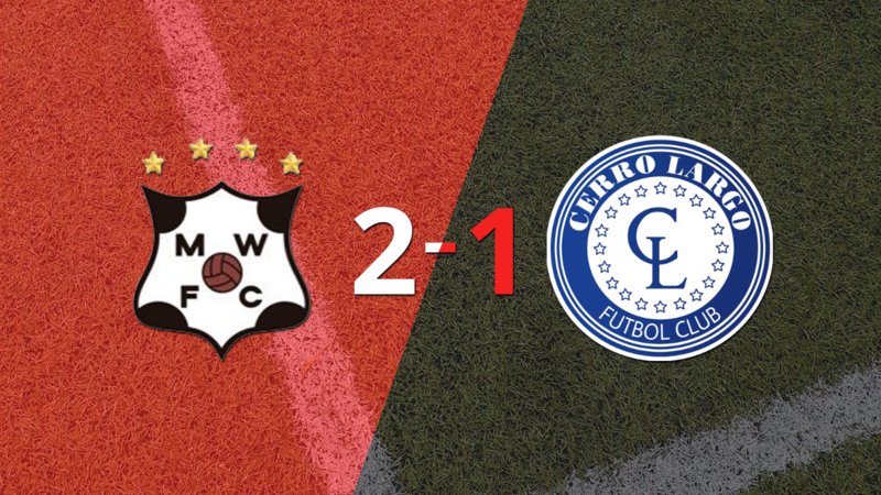 Wanderers logra 3 puntos al vencer de local a Cerro Largo 2-1