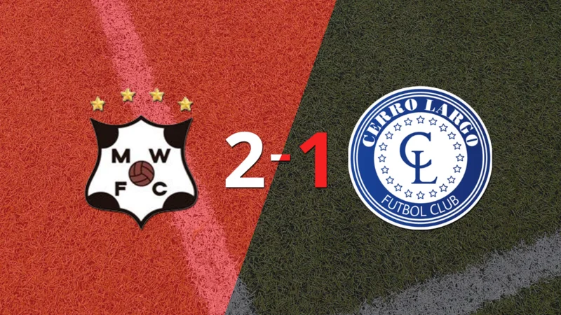 Wanderers logra 3 puntos al vencer de local a Cerro Largo 2-1
