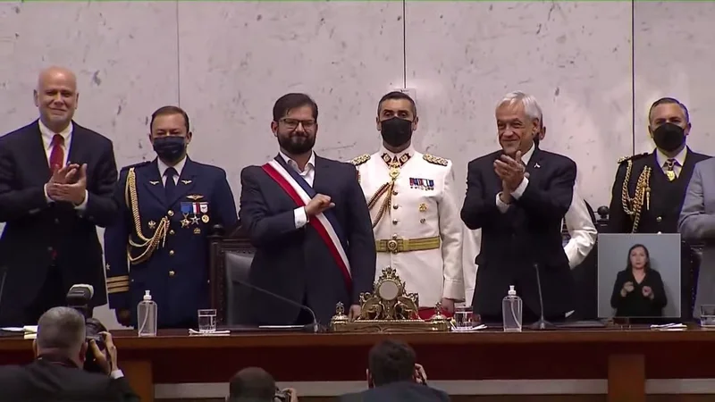 Histórico: Gabriel Boric asumió como nuevo presidente de Chile
