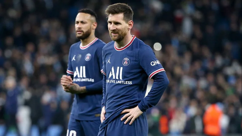 Neymar Lionel Messi PSG