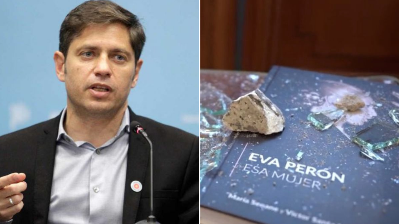 Axel Kicillof repudió el ataque a Cristina Kirchner en el Senado