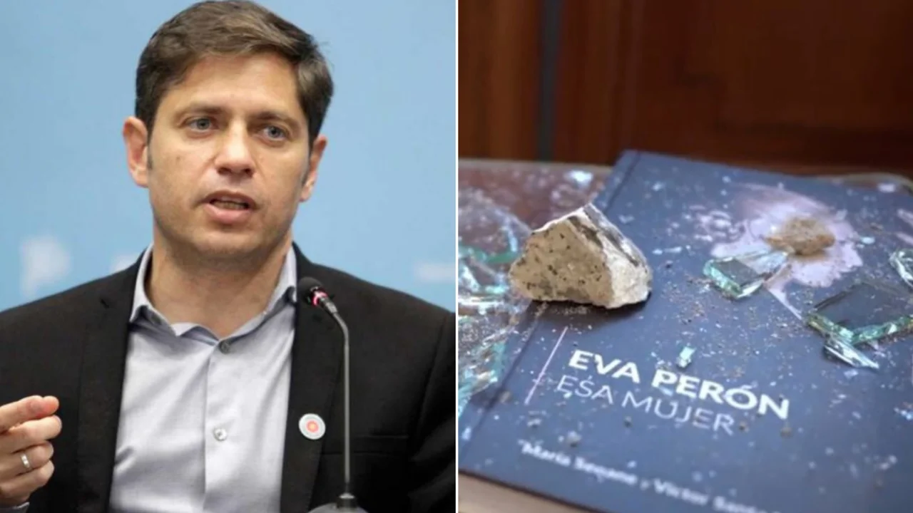 Axel Kicillof repudió el ataque a Cristina Kirchner en el Senado