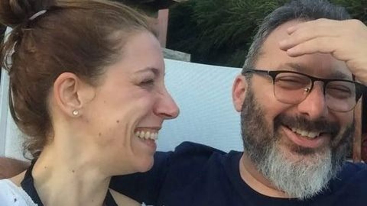 La pareja de Gerardo Rozín, Eugenia Quibel