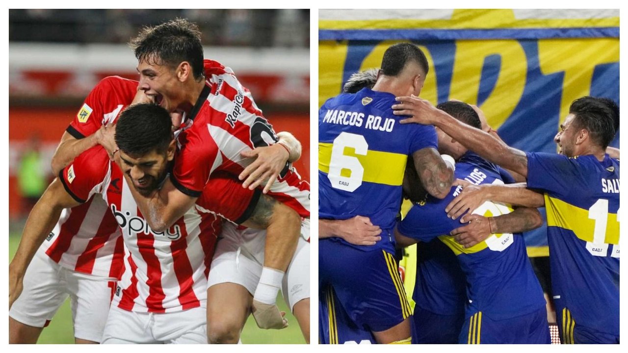 Estudiantes de La Plata Boca Juniors Copa de la Liga Profesional Fútbol argentino